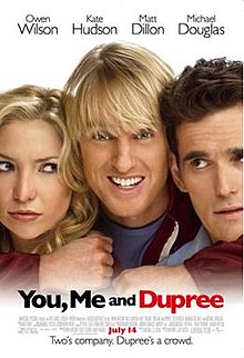 ดูหนังออนไลน์ฟรี You, Me and Dupree (2006) ฉัน, เธอและเกลอแสบนายดูพรี