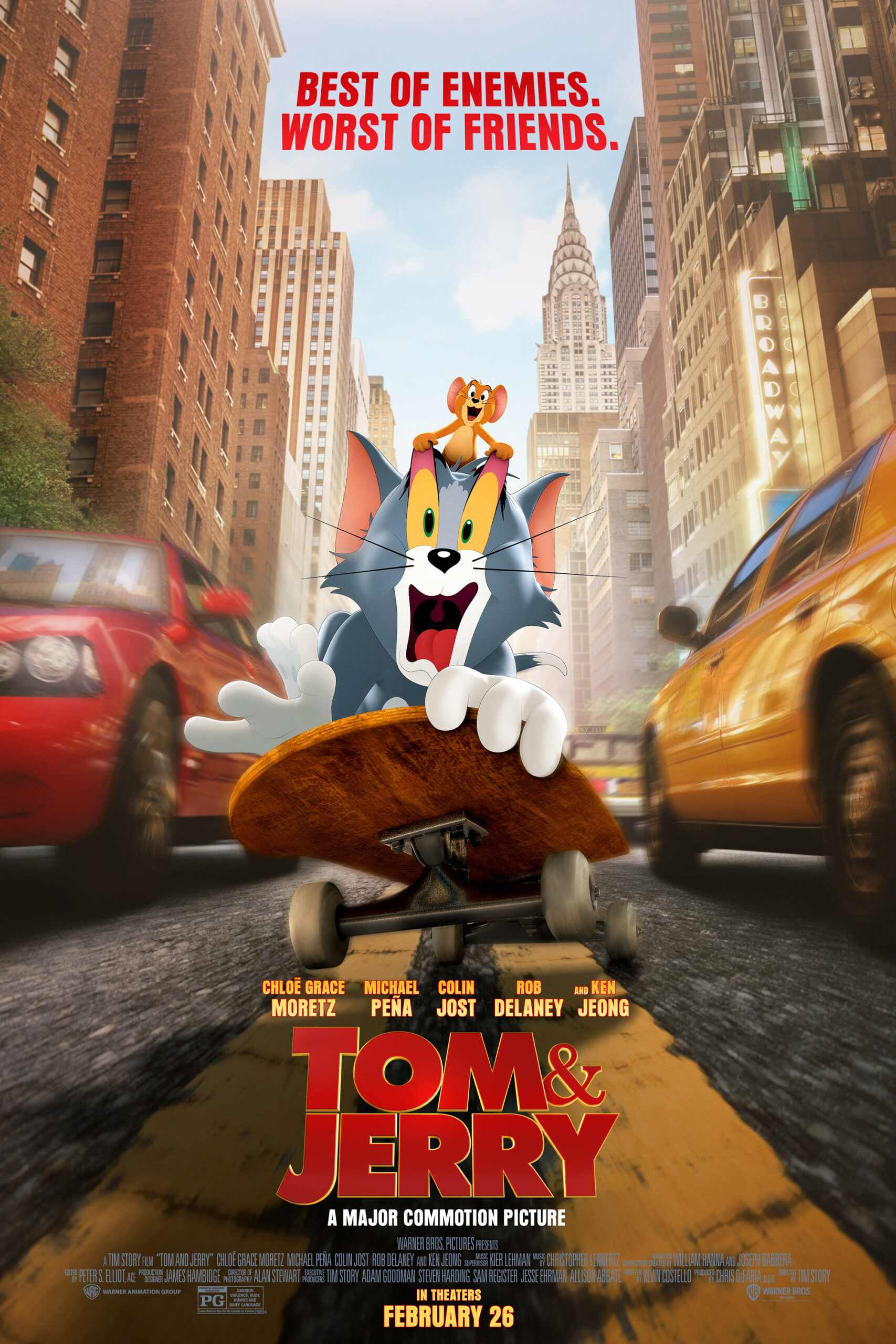 ดูหนังออนไลน์ Tom and Jerry (2021)  ทอม แอนด์ เจอร์รี่